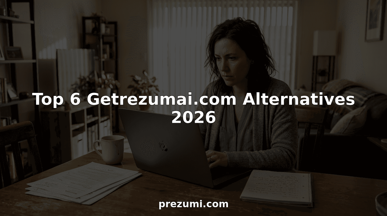 Top 6 Getrezumai.com Alternatives 2026