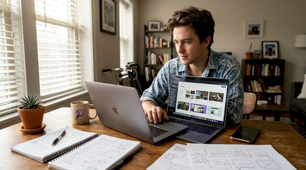 Template-based portfolios: Build your career faster